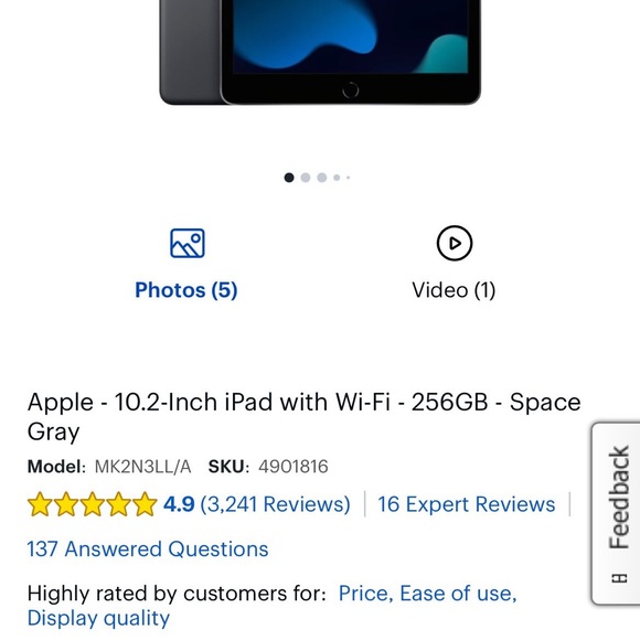 Apple IPad like new